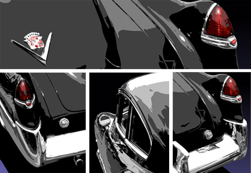 1949 Cadillac Artwork Details