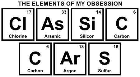 The Elements of My Obsession - Classic Cars